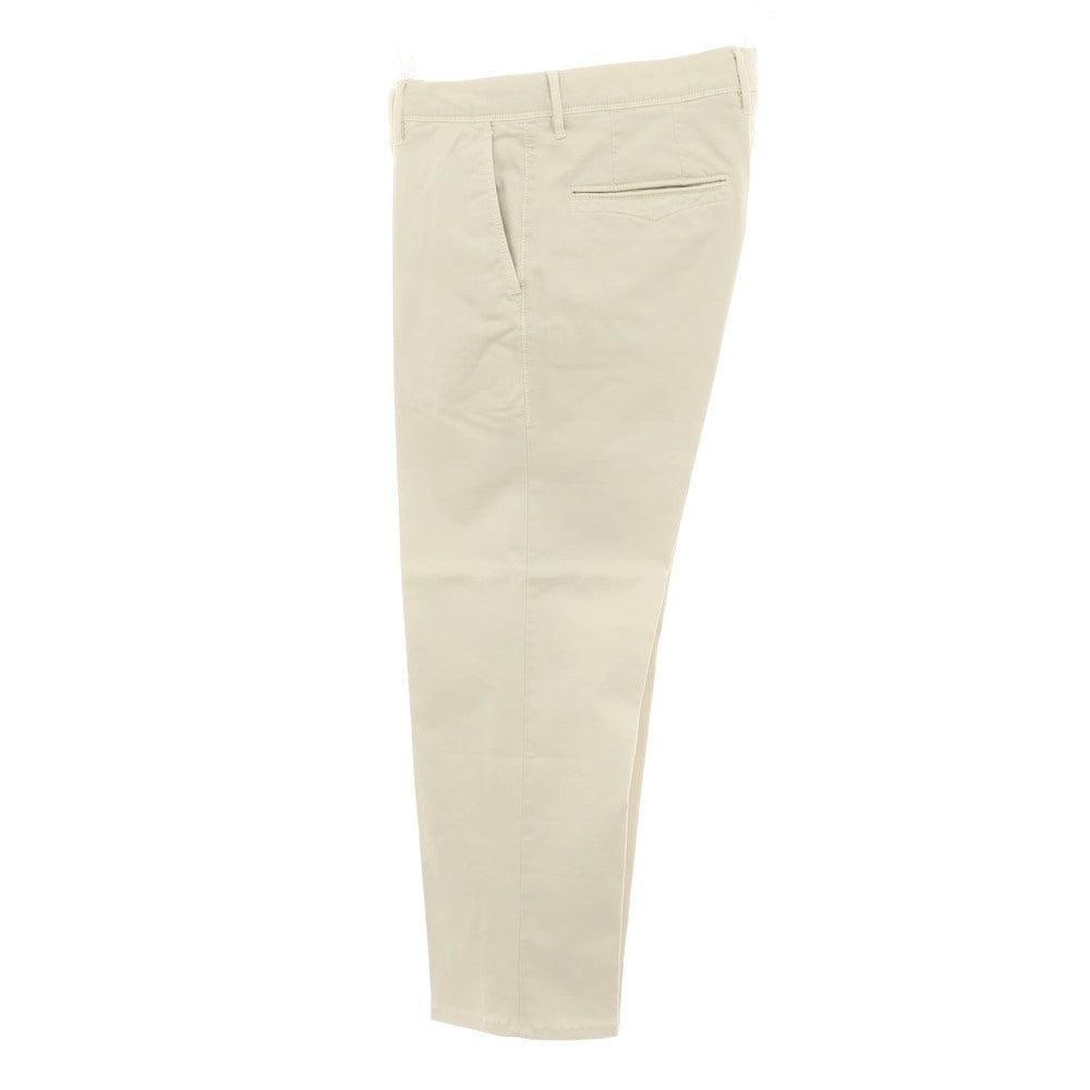 【中古】インコテックス スラックス INCOTEX SLACKS ストレッチ コットン カジュアルスラックスパンツ アイボリー【サイズ34】【 状態ランクA 】【 メンズ 】