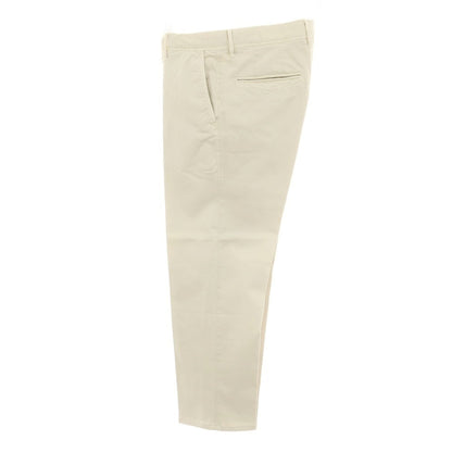 【中古】インコテックス スラックス INCOTEX SLACKS ストレッチ コットン カジュアルスラックスパンツ アイボリー【サイズ34】【 状態ランクA 】【 メンズ 】