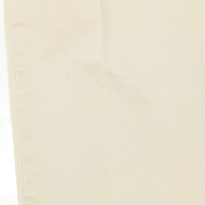 【中古】インコテックス スラックス INCOTEX SLACKS ストレッチ コットン カジュアルスラックスパンツ アイボリー【サイズ34】【 状態ランクA 】【 メンズ 】