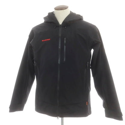 【中古】マムート Mammut ゴアテックス ポリエステル シェルジャケット ブラック【 ASIA XL 】【 状態ランクB 】【 メンズ 】