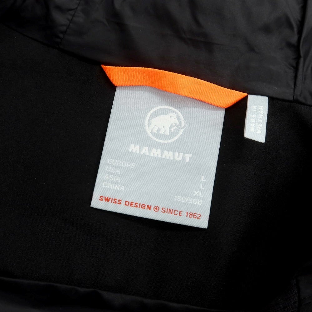 【中古】マムート Mammut ゴアテックス ポリエステル シェルジャケット ブラック【 ASIA XL 】【 状態ランクB 】【 メンズ 】