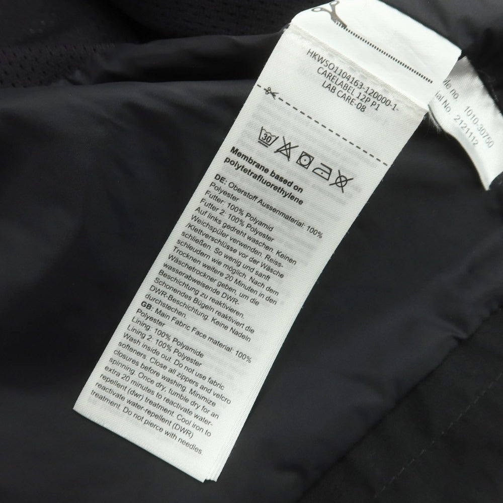 【中古】マムート Mammut ゴアテックス ポリエステル シェルジャケット ブラック【 ASIA XL 】【 状態ランクB 】【 メンズ 】