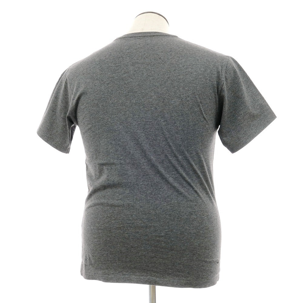 【中古】ポロ ラルフローレン Polo Ralph Lauren メランジ コットン クルーネック 半袖Ｔシャツ グレー【サイズL】【 状態ランクB 】【 メンズ 】