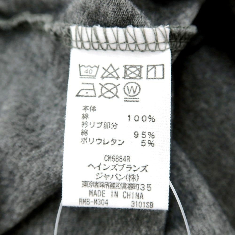 【中古】ポロ ラルフローレン Polo Ralph Lauren メランジ コットン クルーネック 半袖Ｔシャツ グレー【サイズL】【 状態ランクB 】【 メンズ 】