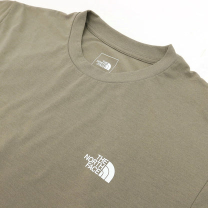 【中古】ザノースフェイス THE NORTH FACE FLASHDRY ポリエステル クルーネック 半袖Ｔシャツ グレイッシュオリーブ【サイズL】【 状態ランクC 】【 メンズ 】