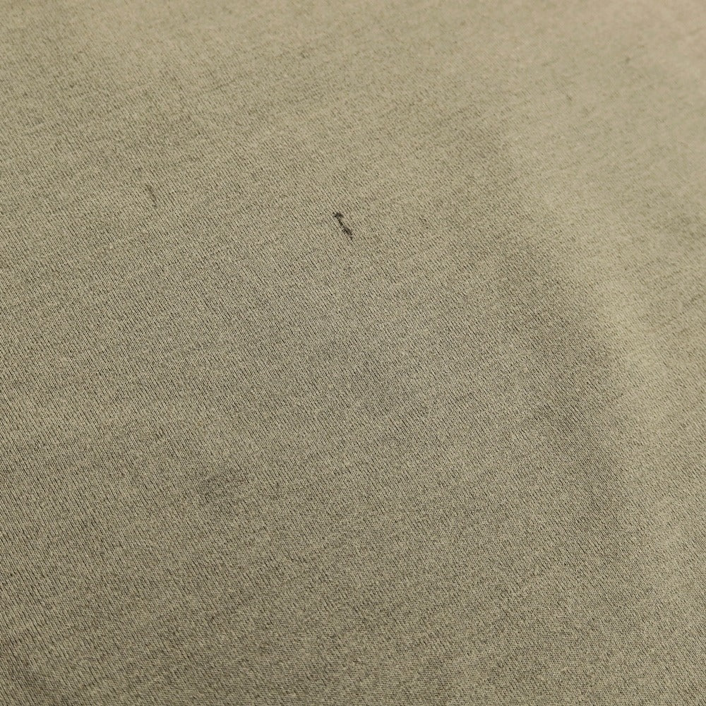 【中古】ザノースフェイス THE NORTH FACE FLASHDRY ポリエステル クルーネック 半袖Ｔシャツ グレイッシュオリーブ【サイズL】【 状態ランクC 】【 メンズ 】
