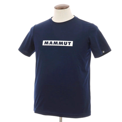 【中古】マムート Mammut ポリエステル ジャージー クルーネック 半袖Ｔシャツ ダークネイビー【サイズASIA L】【 状態ランクB 】【 メンズ 】