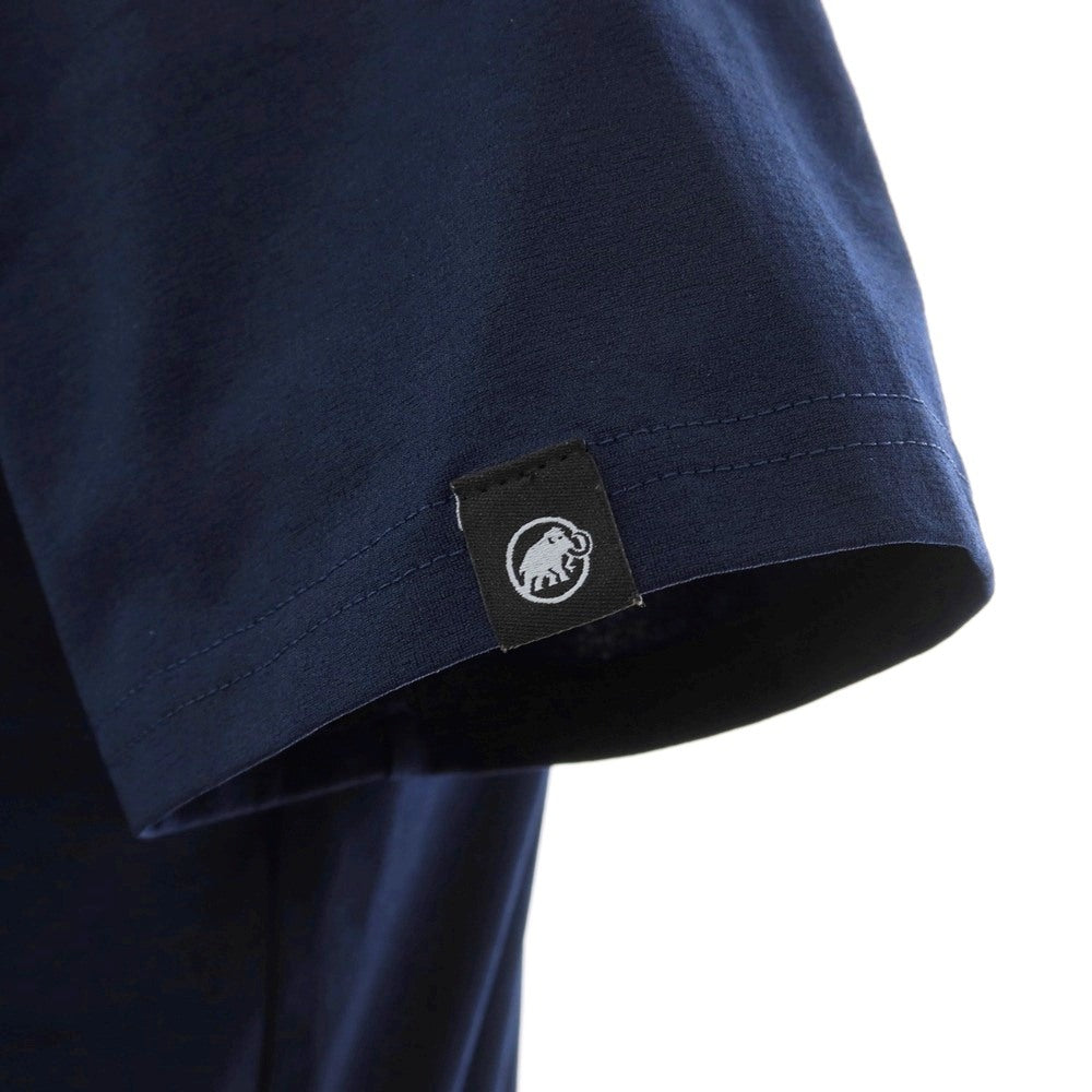 【中古】マムート Mammut ポリエステル ジャージー クルーネック 半袖Ｔシャツ ダークネイビー【サイズASIA L】【 状態ランクB 】【 メンズ 】