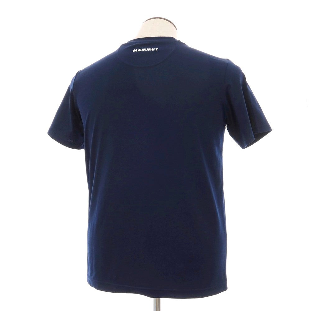 【中古】マムート Mammut ポリエステル ジャージー クルーネック 半袖Ｔシャツ ダークネイビー【サイズASIA L】【 状態ランクB 】【 メンズ 】