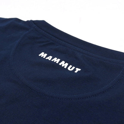 【中古】マムート Mammut ポリエステル ジャージー クルーネック 半袖Ｔシャツ ダークネイビー【サイズASIA L】【 状態ランクB 】【 メンズ 】