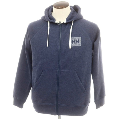 【中古】ヘリーハンセン HELLY HANSEN ポリエステルコットン スウェット パーカー 杢ネイビー【 L 】【 状態ランクB 】【 メンズ 】