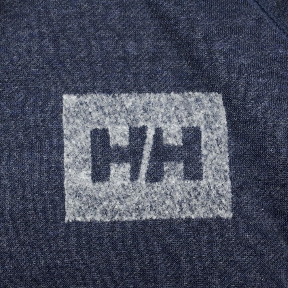 【中古】ヘリーハンセン HELLY HANSEN ポリエステルコットン スウェット パーカー 杢ネイビー【 L 】【 状態ランクB 】【 メンズ 】