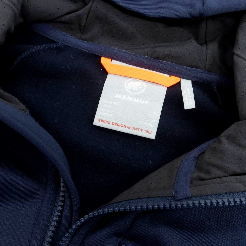 【中古】マムート Mammut ポーラテック フリースジャケット ネイビー【 ASIA M 】【 状態ランクA 】【 メンズ 】