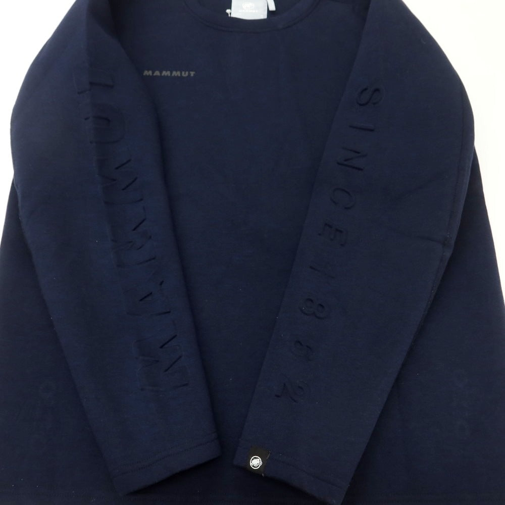 【中古】マムート Mammut ポリエステルレーヨン スウェット ネイビー【 ASIA L 】【 状態ランクB 】【 メンズ 】