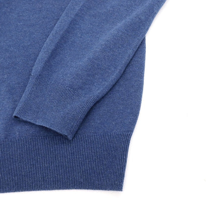【中古】ポロ ラルフローレン Polo Ralph Lauren ピマコットン Vネック プルオーバーニット ダークブルー系【サイズM】【 状態ランクB 】【 メンズ 】