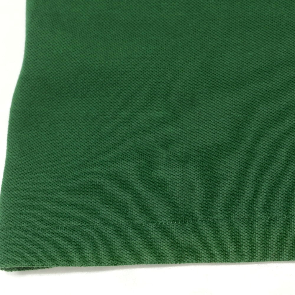 【中古】ラコステ LACOSTE 鹿の子コットン 長袖ポロシャツ グリーン【 FR 2 】【 状態ランクB 】【 メンズ 】