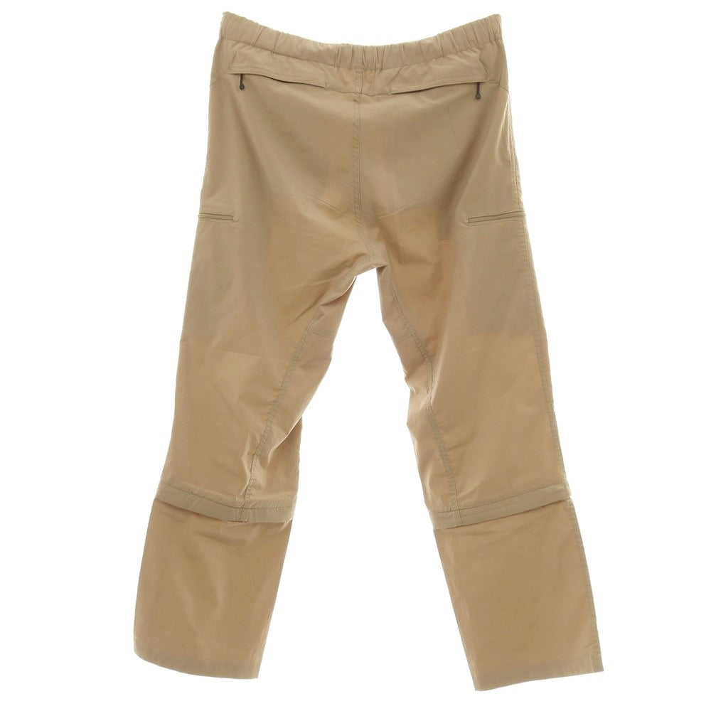 【中古】ザノースフェイス THE NORTH FACE 2WAY ポリエステル コンバーチブル イージーパンツ ベージュ【サイズL】【 状態ランクB 】【 メンズ 】
