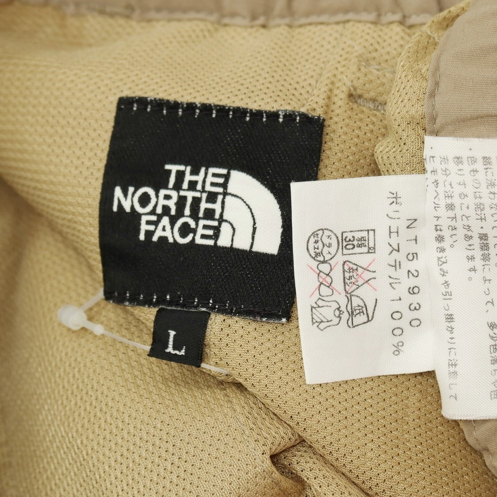 【中古】ザノースフェイス THE NORTH FACE 2WAY ポリエステル コンバーチブル イージーパンツ ベージュ【サイズL】【 状態ランクB 】【 メンズ 】