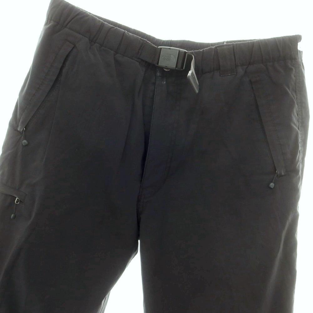 【中古】ザノースフェイス THE NORTH FACE ポリエステル イージーパンツ ブラック【 L 】【 状態ランクC 】【 メンズ 】