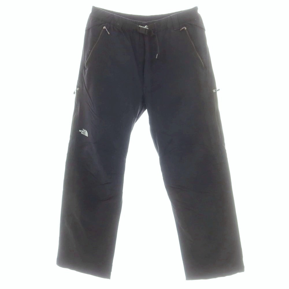 【中古】ザノースフェイス THE NORTH FACE ストレッチ ナイロン イージーパンツ ブラック【サイズL】【 状態ランクC 】【 メンズ 】 [CPD]