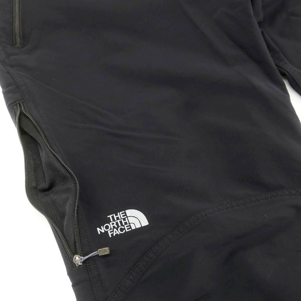 【中古】ザノースフェイス THE NORTH FACE ストレッチ ナイロン イージーパンツ ブラック【サイズL】【 状態ランクC 】【 メンズ 】 [CPD]