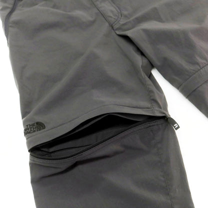 【中古】ザノースフェイス THE NORTH FACE 2WAY ポリエステル イージーパンツ グレー【 L 】【 状態ランクC 】【 メンズ 】