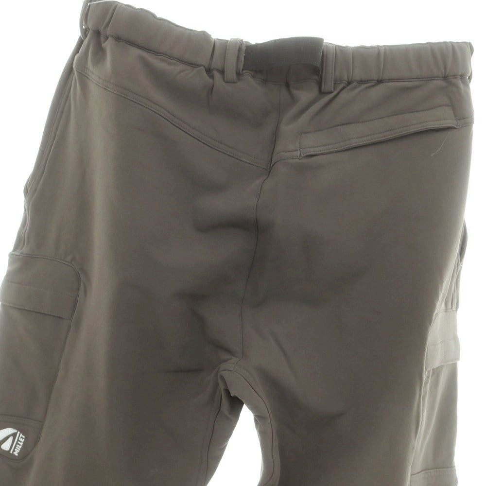 【中古】ミレー MILLET ストレッチ ポリエステル イージーパンツ グレーカーキ【サイズM (JPN:L)】【 状態ランクC 】【 メンズ 】 [CPD]