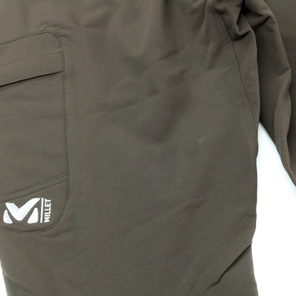 【中古】ミレー MILLET ストレッチ ポリエステル イージーパンツ グレーカーキ【 M (JPN:L) 】【 状態ランクC 】【 メンズ 】