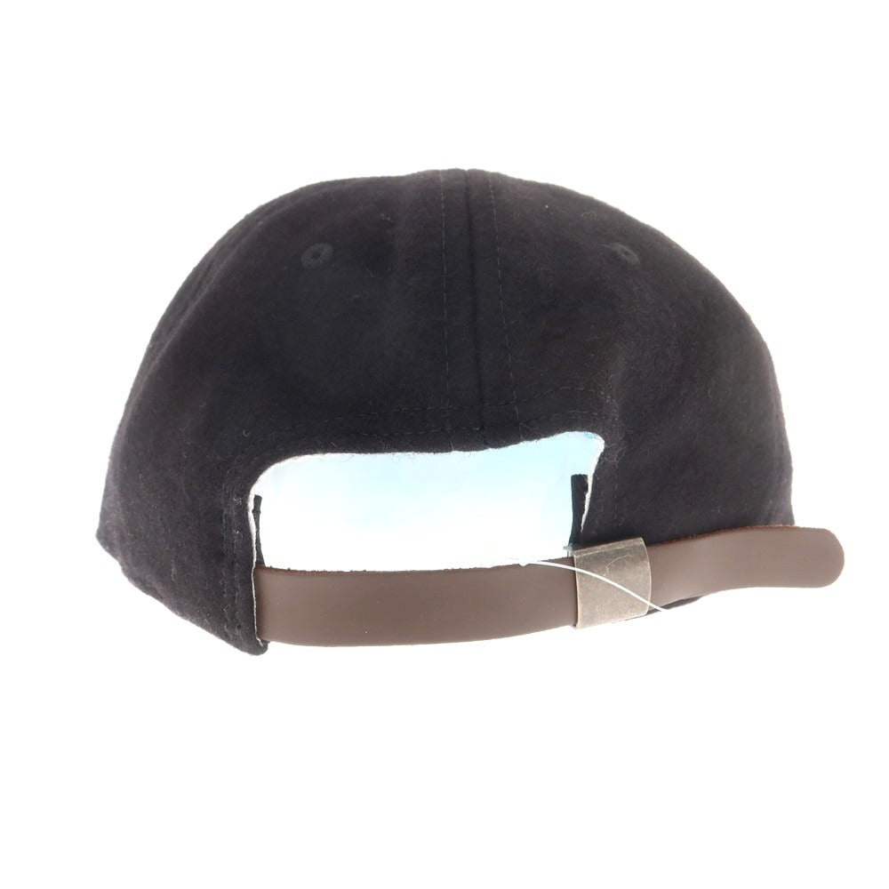 【中古】エベッツフィールドフランネルズ EBBETS FIELD FLANNEL ウール ベースボールキャップ ブラック【 F 】【 状態ランクB 】【 メンズ 】