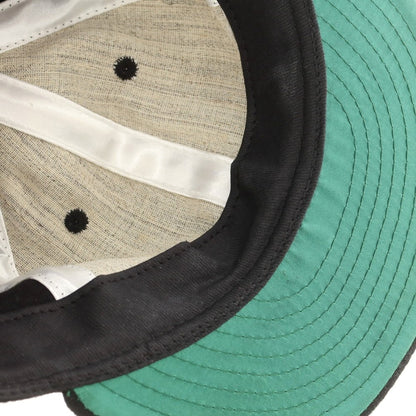 【中古】エベッツフィールドフランネルズ EBBETS FIELD FLANNEL ウール ベースボールキャップ ブラック【 F 】【 状態ランクB 】【 メンズ 】