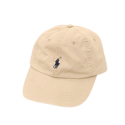 【中古】ポロ ラルフローレン Polo Ralph Lauren コットン ベースボールキャップ ベージュ【 表記なし 】【 状態ランクB 】【 メンズ 】