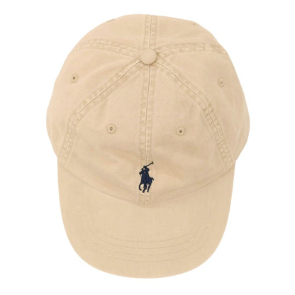 【中古】ポロ ラルフローレン Polo Ralph Lauren コットン ベースボールキャップ ベージュ【 表記なし 】【 状態ランクB 】【 メンズ 】
