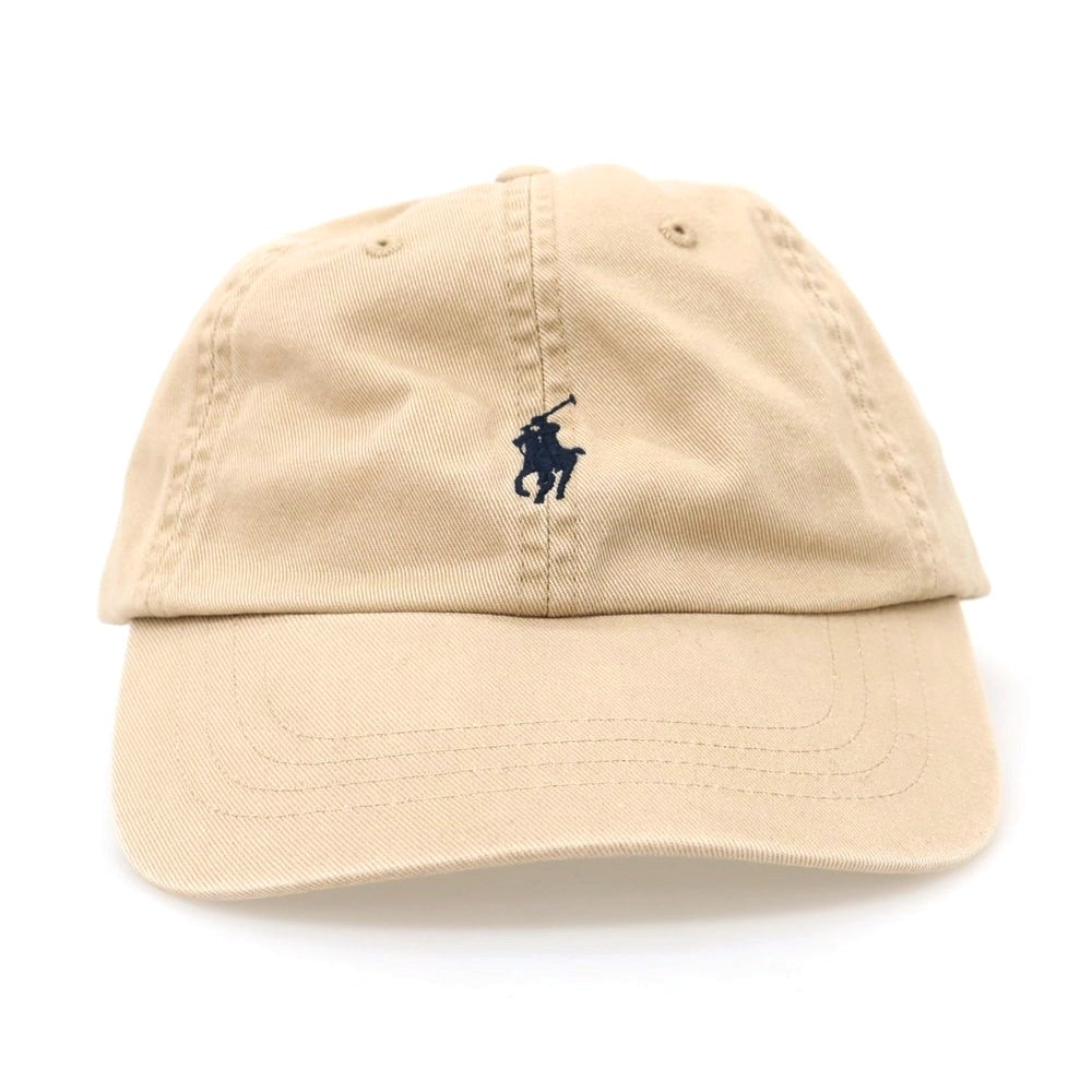 【中古】ポロ ラルフローレン Polo Ralph Lauren コットン ベースボールキャップ ベージュ【 表記なし 】【 状態ランクB 】【 メンズ 】