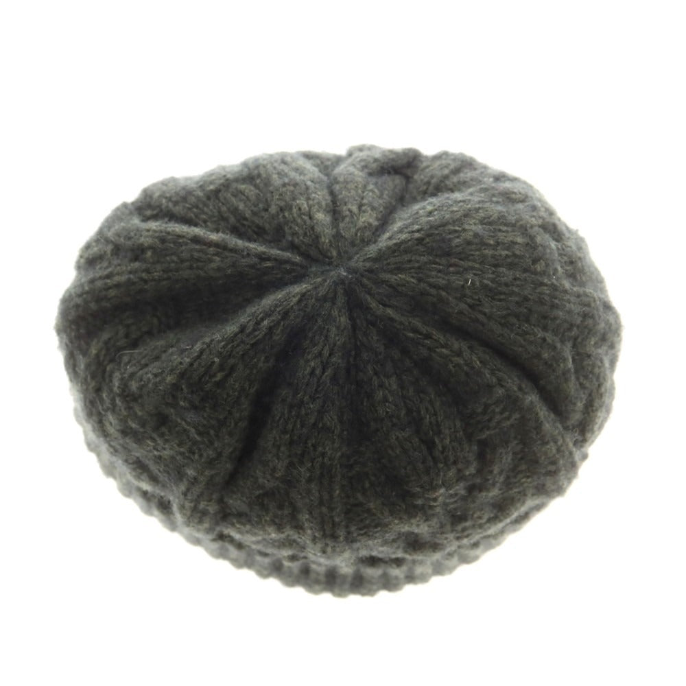 【中古】マッキントッシュフィロソフィー MACKINTOSH PHILOSOPHY ウールナイロン ニットキャップ グリーン【 表記なし 】【 状態ランクB 】【 メンズ 】