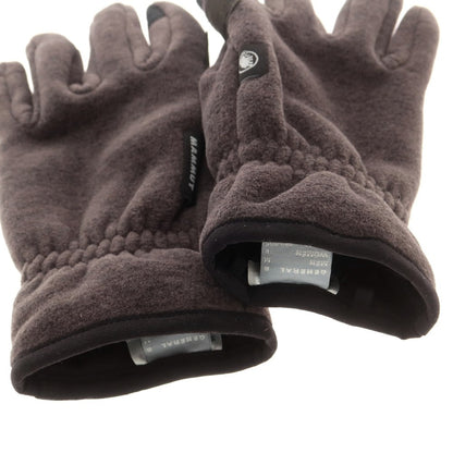【中古】マムート Mammut ポーラテックフリース 手袋 グローブ グレー【 M 】【 状態ランクB 】【 メンズ 】