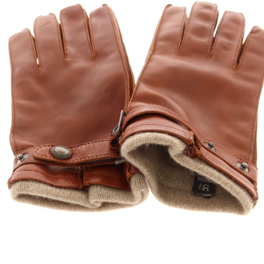 【中古】グローブス gloves レザー 手袋 グローブ ブラウン【 8 1/2 】【 状態ランクC 】【 メンズ 】