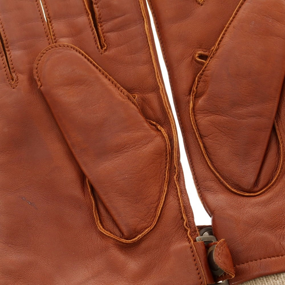 【中古】グローブス gloves レザー 手袋 グローブ ブラウン【 8 1/2 】【 状態ランクC 】【 メンズ 】