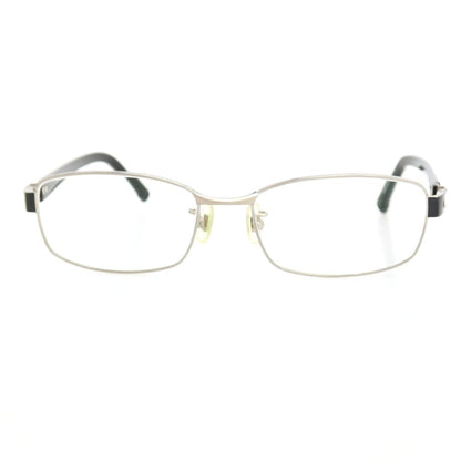 【中古】トゥミ TUMI フルリム メガネ シルバーxブラック【サイズ55□17 145】【 状態ランクC 】【 メンズ 】