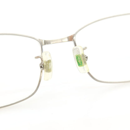 【中古】トゥミ TUMI フルリム メガネ シルバーxブラック【サイズ55□17 145】【 状態ランクC 】【 メンズ 】