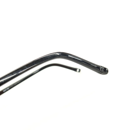 【中古】トゥミ TUMI フルリム メガネ シルバーxブラック【サイズ55□17 145】【 状態ランクC 】【 メンズ 】