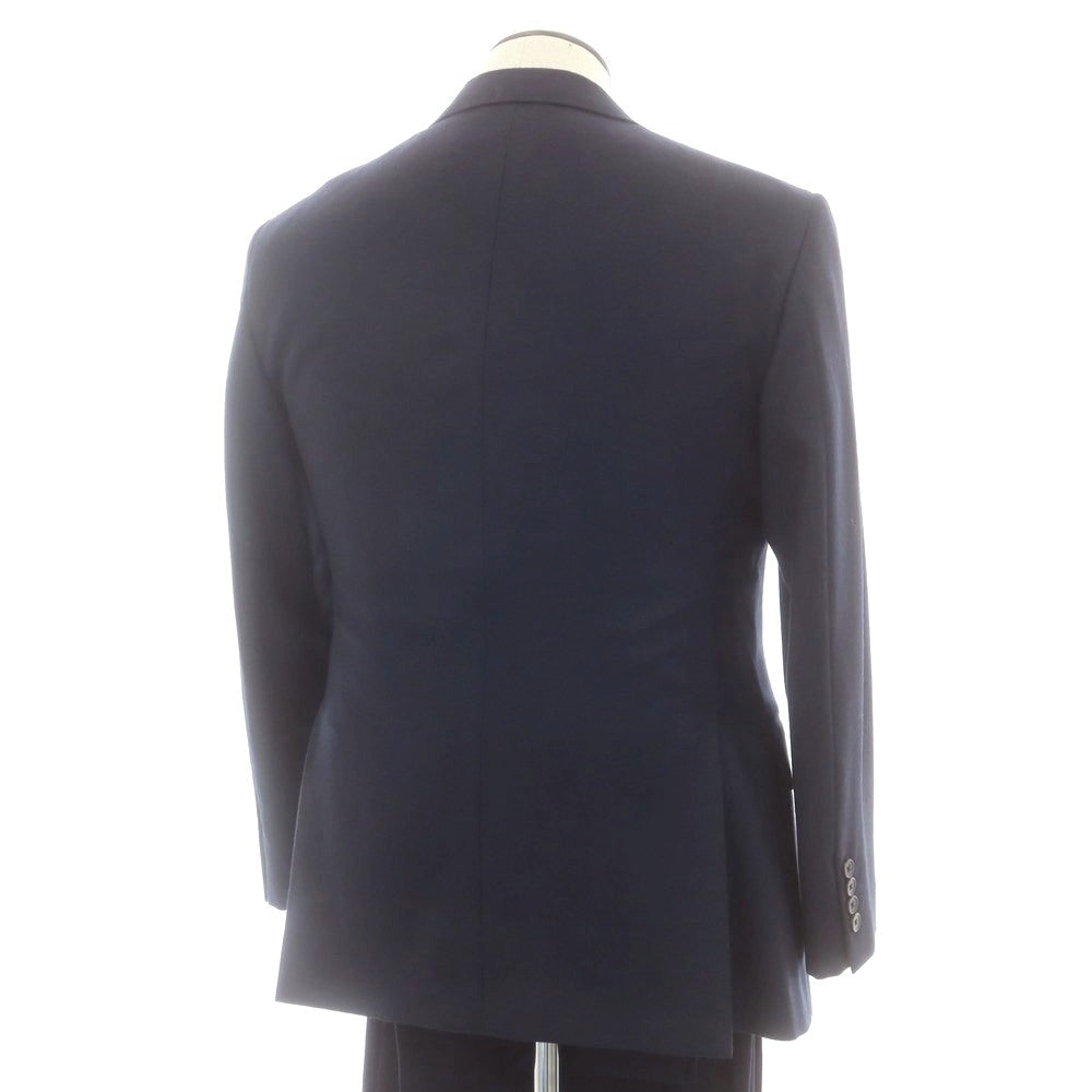 【中古】【未使用】ユナイテッドアローズ UNITED ARROWS ウール 2つボタンスーツ ネイビー【 50 】【 状態ランクS 】【 メンズ 】