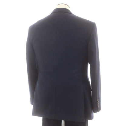 【中古】【未使用】ユナイテッドアローズ UNITED ARROWS ウール 2つボタンスーツ ネイビー【 50 】【 状態ランクS 】【 メンズ 】