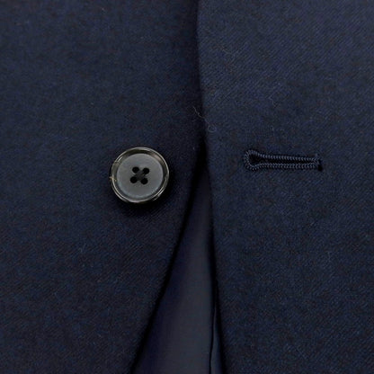 【中古】【未使用】ユナイテッドアローズ UNITED ARROWS ウール 2つボタンスーツ ネイビー【 50 】【 状態ランクS 】【 メンズ 】