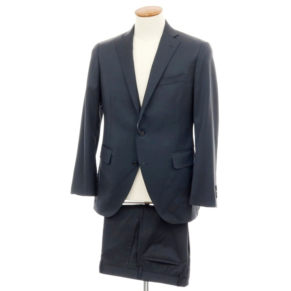 【中古】ユニバーサルランゲージ UNIVERSAL LANGUAGE ウール 2つボタンスーツ ダーククールグレー【サイズ170cm-6Drop】【 状態ランクB 】【 メンズ 】