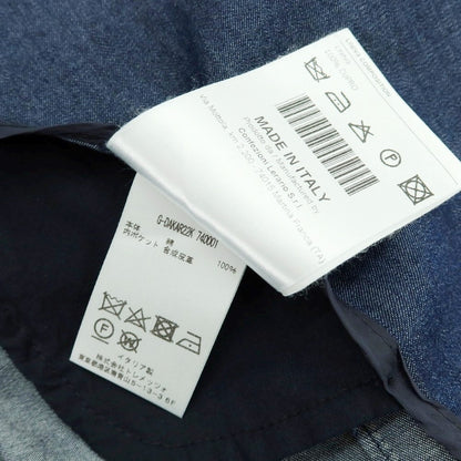 【中古】タリアトーレ TAGLIATORE コットン デニム 2B テーラードジャケット ネイビー【 44 】【 状態ランクB 】【 メンズ 】