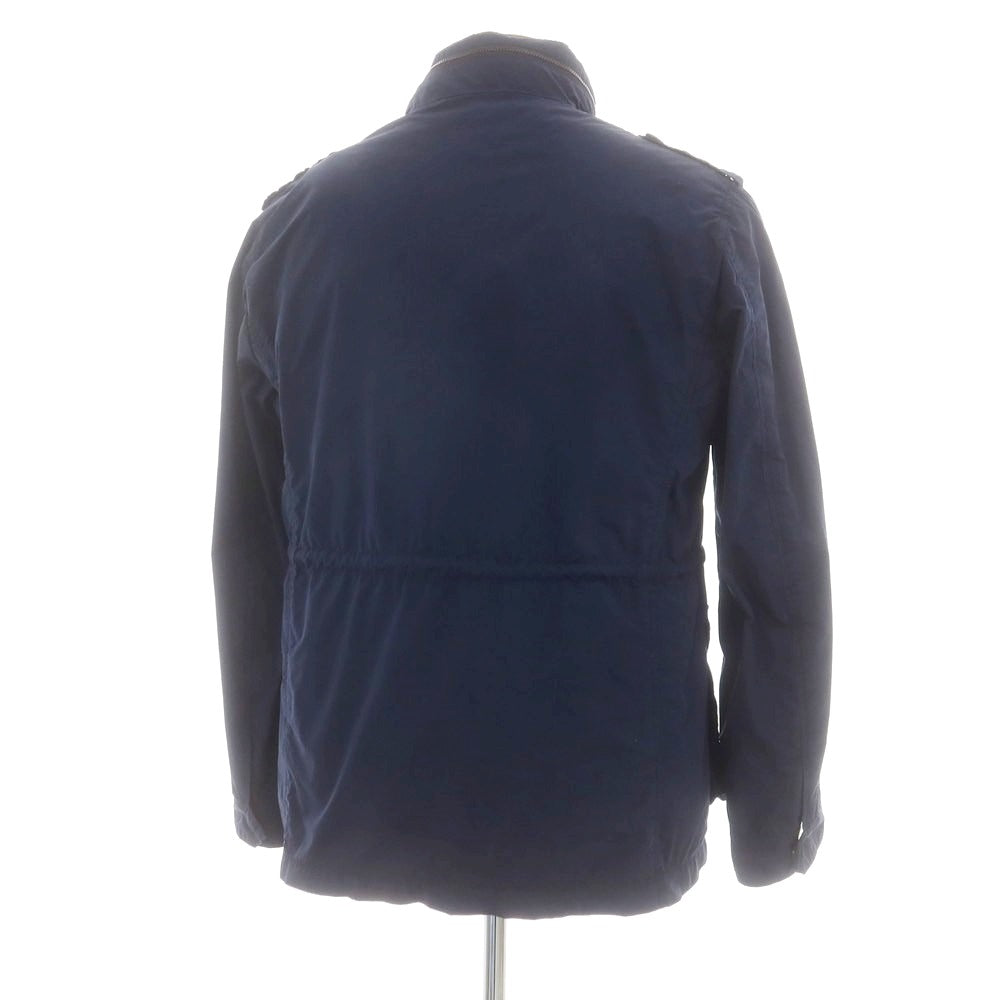 【中古】ユニバーサルランゲージ UNIVERSAL LANGUAGE ポリエステルナイロン M-65 ミリタリージャケット ネイビー【 M 】【 状態ランクB 】【 メンズ 】