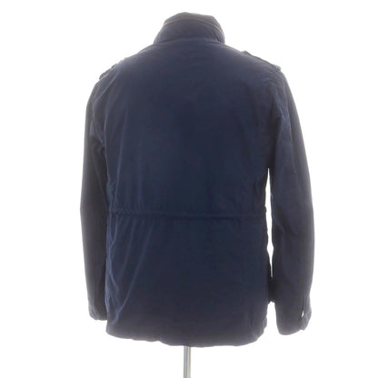 【中古】ユニバーサルランゲージ UNIVERSAL LANGUAGE ポリエステルナイロン M-65 ミリタリージャケット ネイビー【 M 】【 状態ランクB 】【 メンズ 】