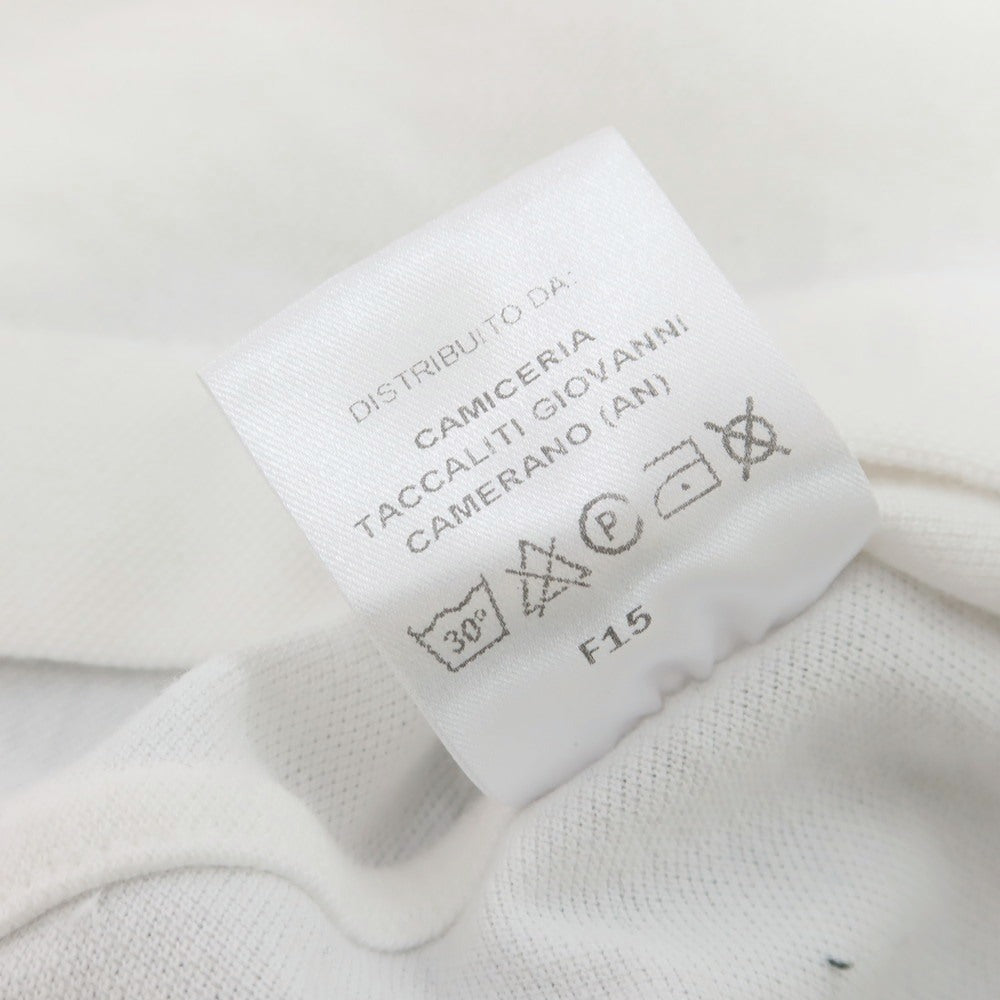 【中古】ギローバー GUY ROVER コットン 鹿の子 カッタウェイ カジュアルシャツ ホワイト【 S 】【 状態ランクC 】【 メンズ 】