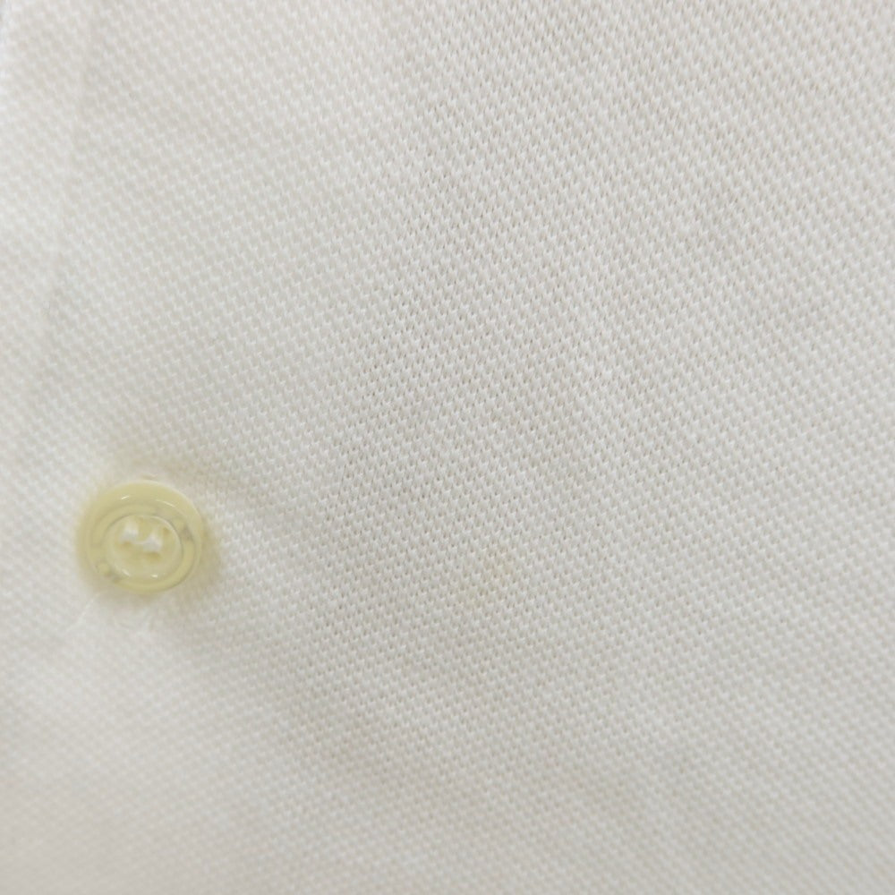 【中古】ギローバー GUY ROVER コットン 鹿の子 カッタウェイ カジュアルシャツ ホワイト【 S 】【 状態ランクC 】【 メンズ 】