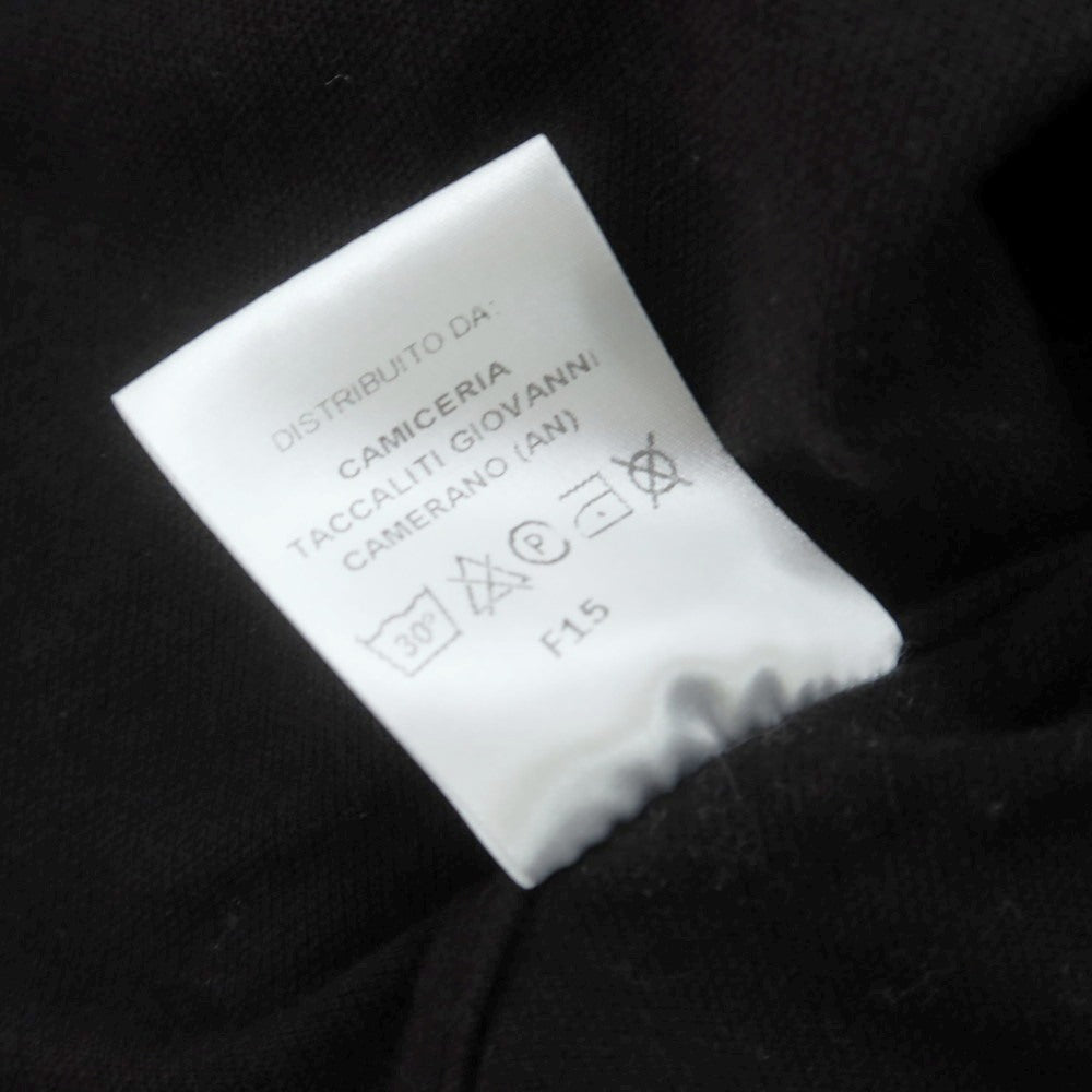 【中古】ギローバー GUY ROVER コットン 鹿の子 カッタウェイ カジュアルシャツ ブラック【 S 】【 状態ランクC 】【 メンズ 】